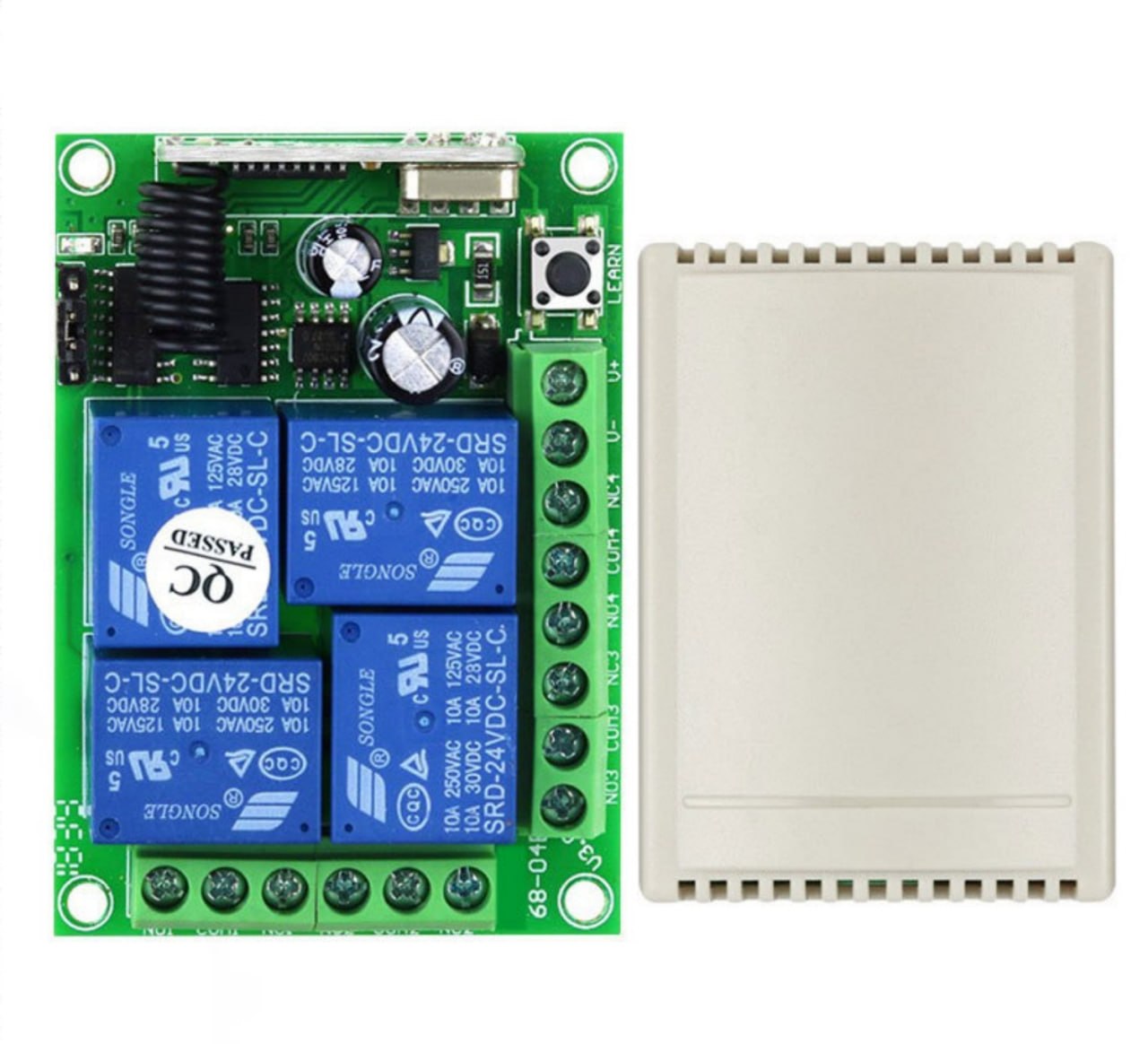 DF Series Garage Door Cloner — 4-Button 433 MHz Fixed+Rolling - Image 4