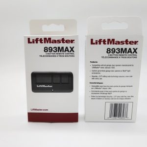 RF Mando LiftMaster 893MAX Compatible Remote 3-Button 315 MHz Security+ 2.0 US Garage Door Opener