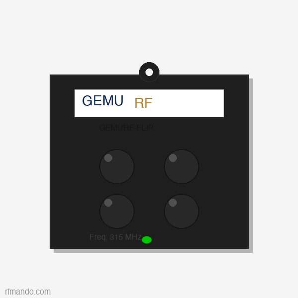 GEMU автомобильный RF пульт