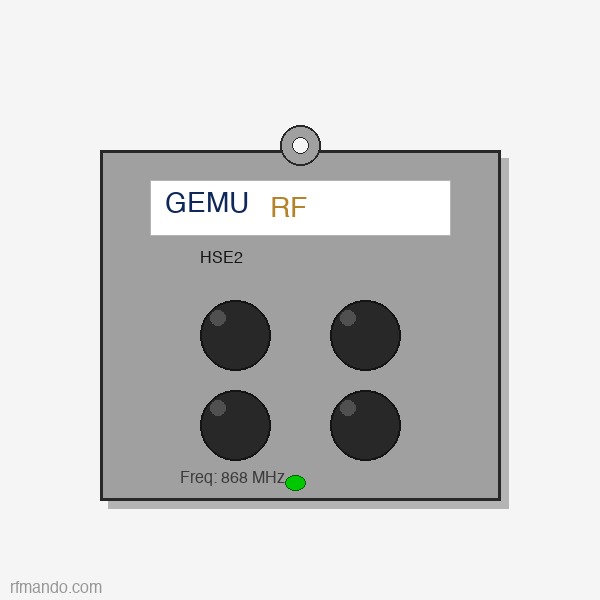 GEMU Hormann HSE2 compatible remote