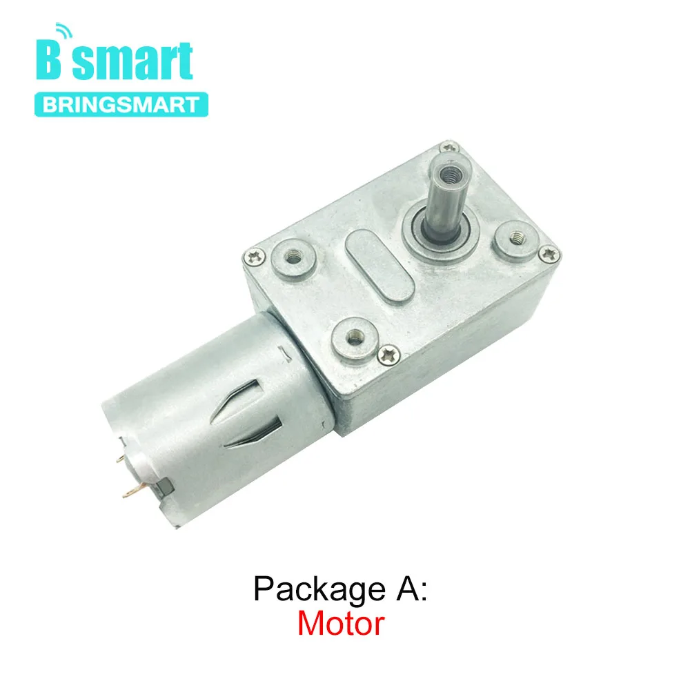 RF Mando Bringsmart JGY-370 Worm Gear Motor 12 Volt Small Electric Mo - Image 2