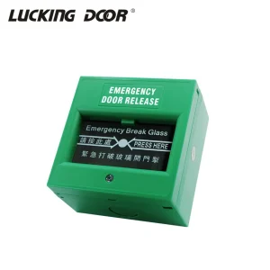 RF Mando Emergency Door Release Switches Glass Break Alarm Button Fir