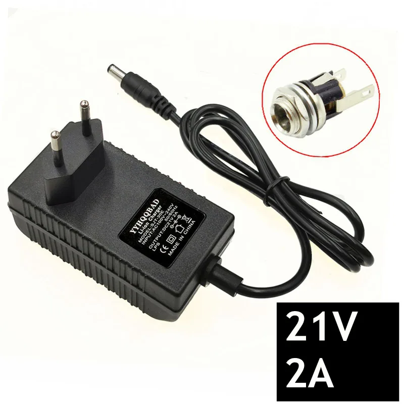 RF Mando 21V 2A Lithium Battery Charger 100-240V for Lithium Battery - Image 10