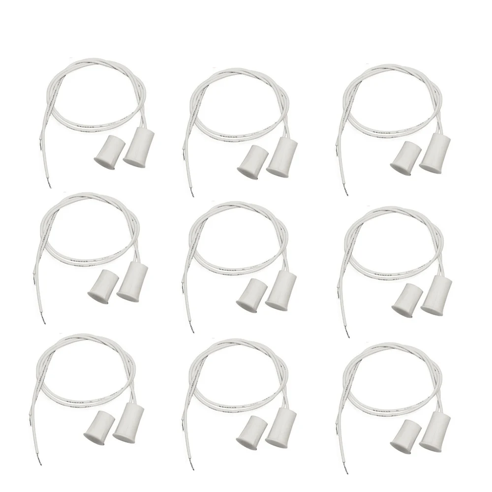 RF Mando 10 Pairs NO Type Wired Window Magnetic Contact Sensor Detect - Image 5