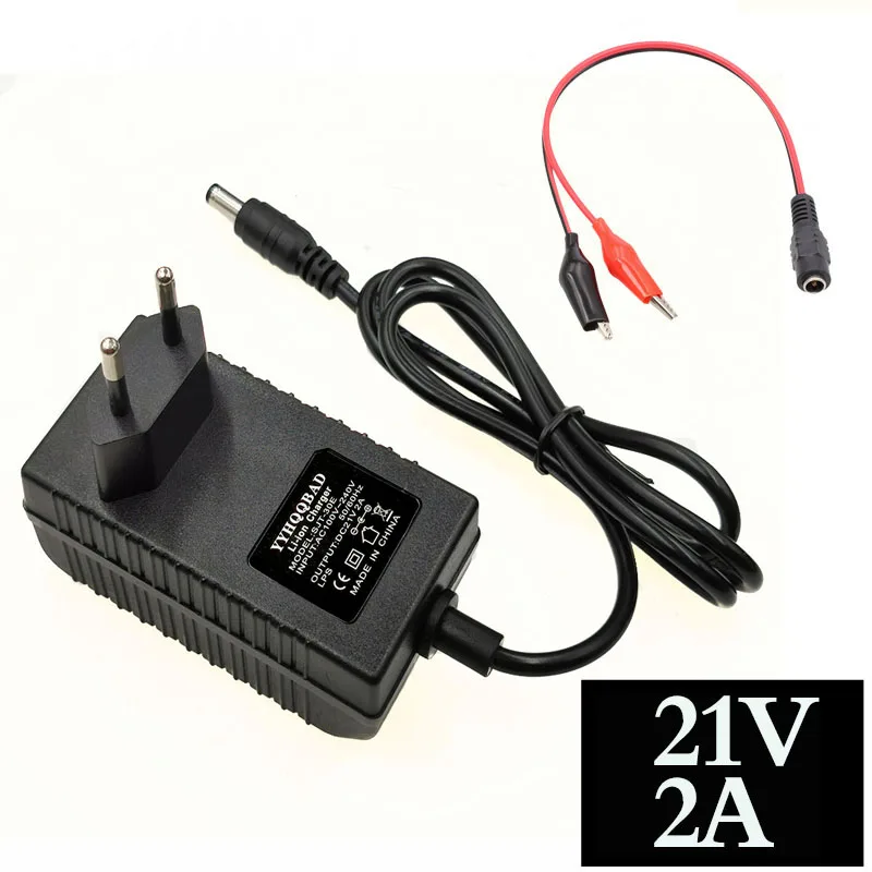 RF Mando 21V 2A Lithium Battery Charger 100-240V for Lithium Battery - Image 7