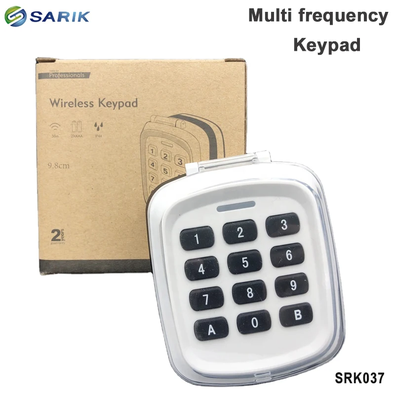 RF Mando Waterproof 433Mhz Garage Door Wireless Keypad Multi Frequenc - Image 3