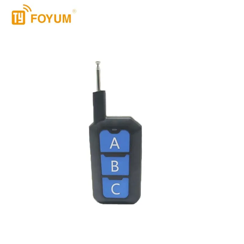 RF Mando Long-distance Remote Control, Silicone Version with 3 Button - Image 2
