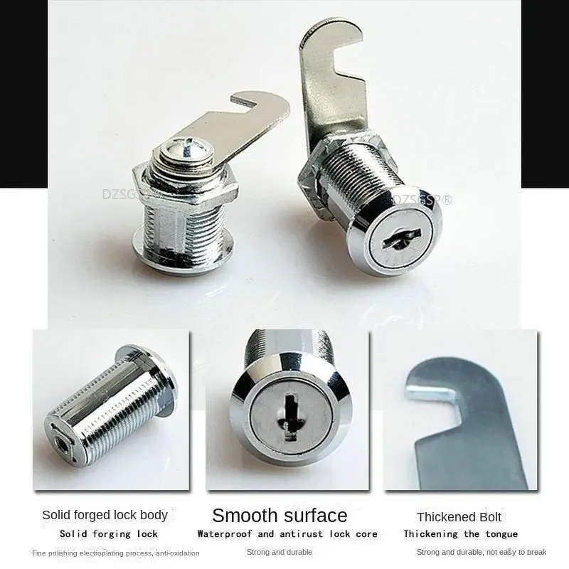 RF Mando Cabinet Mailbox Drawer Lock for Office Desk Letter Box Cam L - Image 4