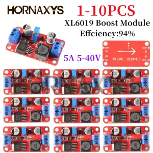 RF Mando 1-10PCS XL6019 DC-DC Step Up Power Module DC-DC Boost Volt C