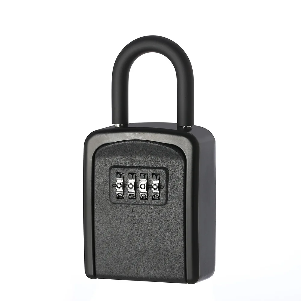 RF Mando Zinc Alloy Hook Key Box 4 Digit Combination Password Safe We - Image 9