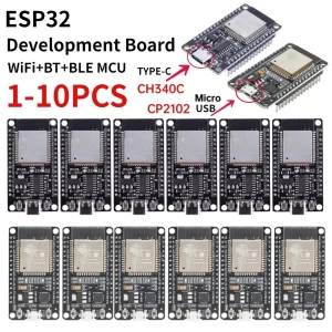 RF Mando ESP32 -32 Development Board TYPE-C CH340C/ USB CP2102 WiFi+B