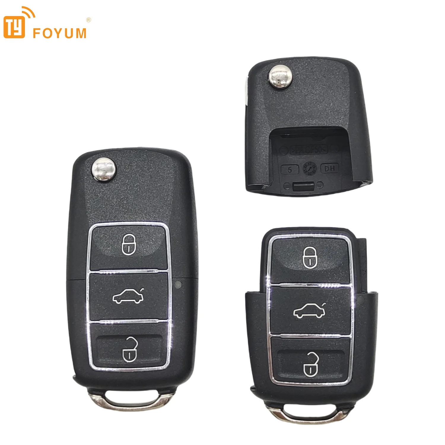 RF Mando Folding Car Key Duplicator 433MHz Fixed Code Cloner 1:1 Copy - Image 4