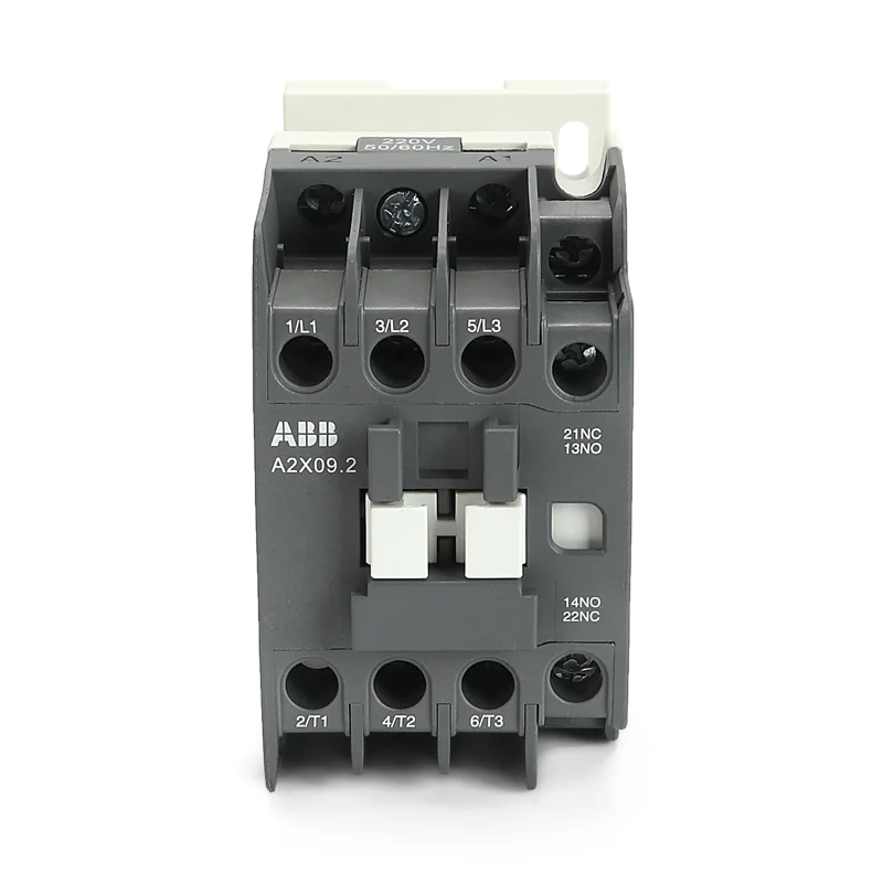 RF Mando ABB AC Contactor Three-phase A2X09.2-30-11 Auxiliary Co - Image 2