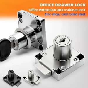 RF Mando 1 Set Cabinet Drawer Latch Locks Furniture Door Lock Hardwar