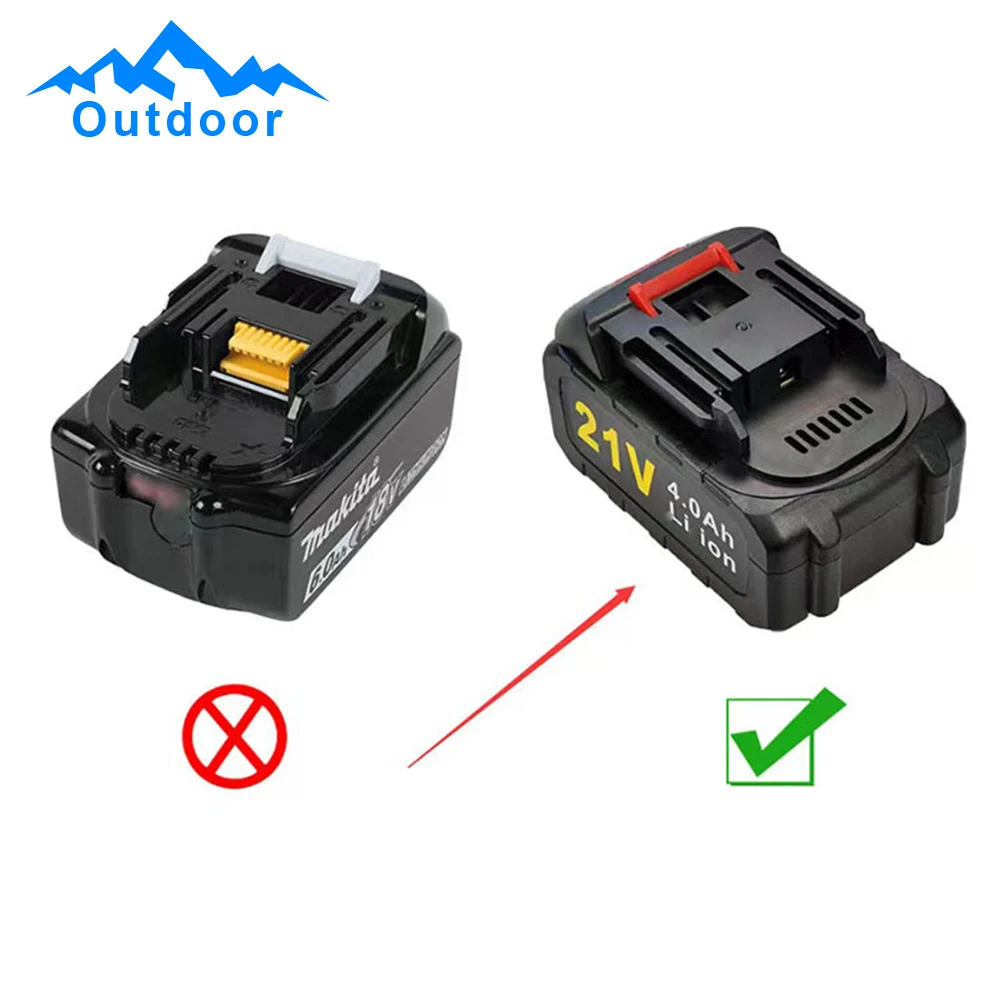 RF Mando 18V 21V Lithium Battery Charger Quick Charge 18V 21V Power T - Image 5