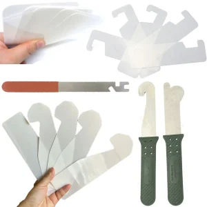 RF Mando 2/5Pcs Toughness Plastic-Steel Insert Sheet Locksmith Tools