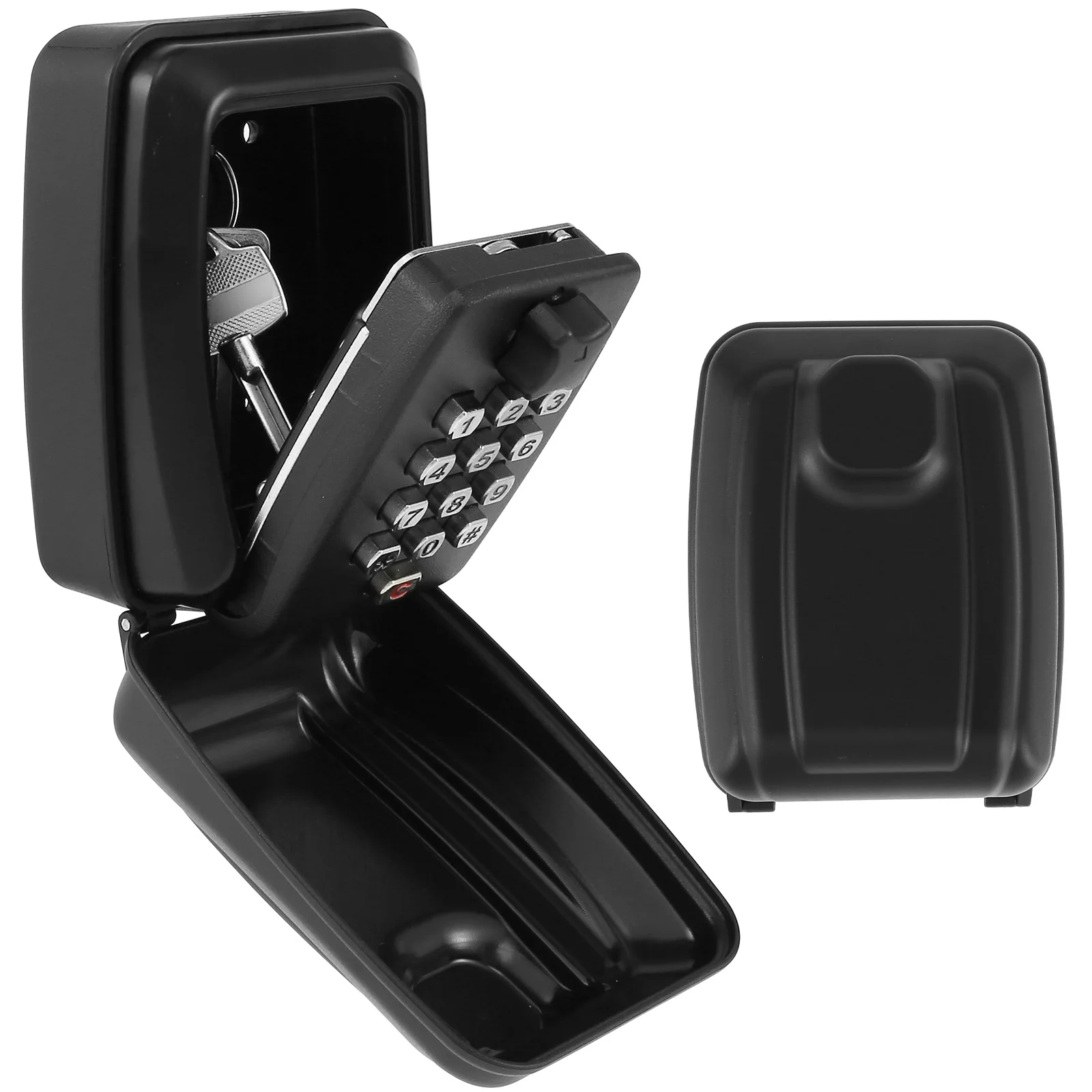 RF Mando Key Lock Box Wall-Mount Secret Code Security Key Safe Secret - Image 9