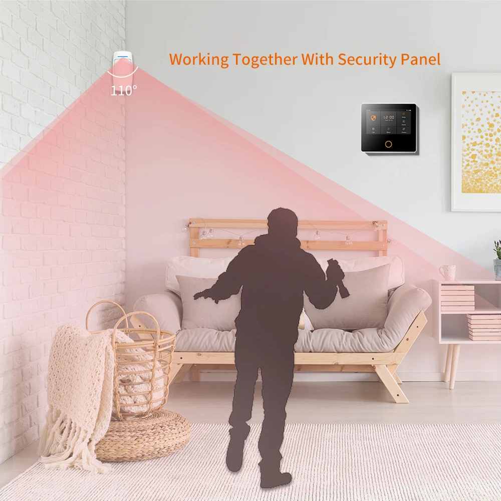RF Mando Staniot Wireless PIR Motion Sensor 433MHz Human Infrared Sec - Image 5