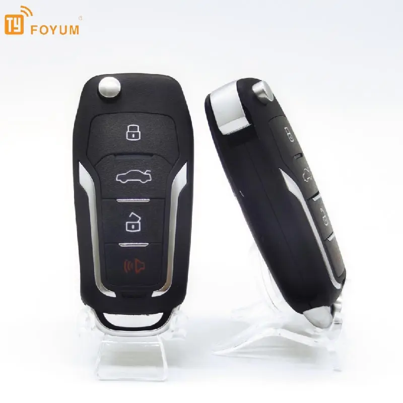 RF Mando Folding Car Key Duplicator 433MHz Fixed Code Cloner 1:1 Copy - Image 3