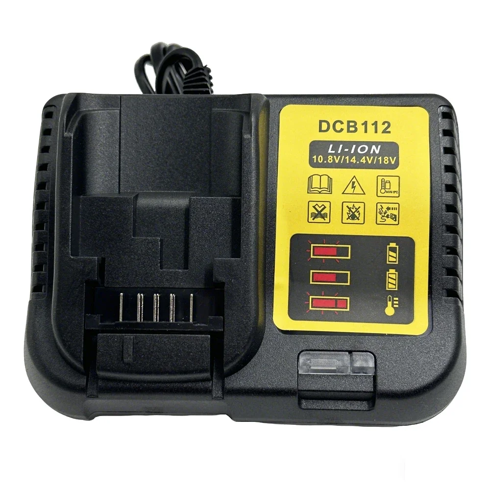 RF Mando DCB112 Battery Charger 10.8V 12V 14.4V 18V 20V DCB206 DCB205