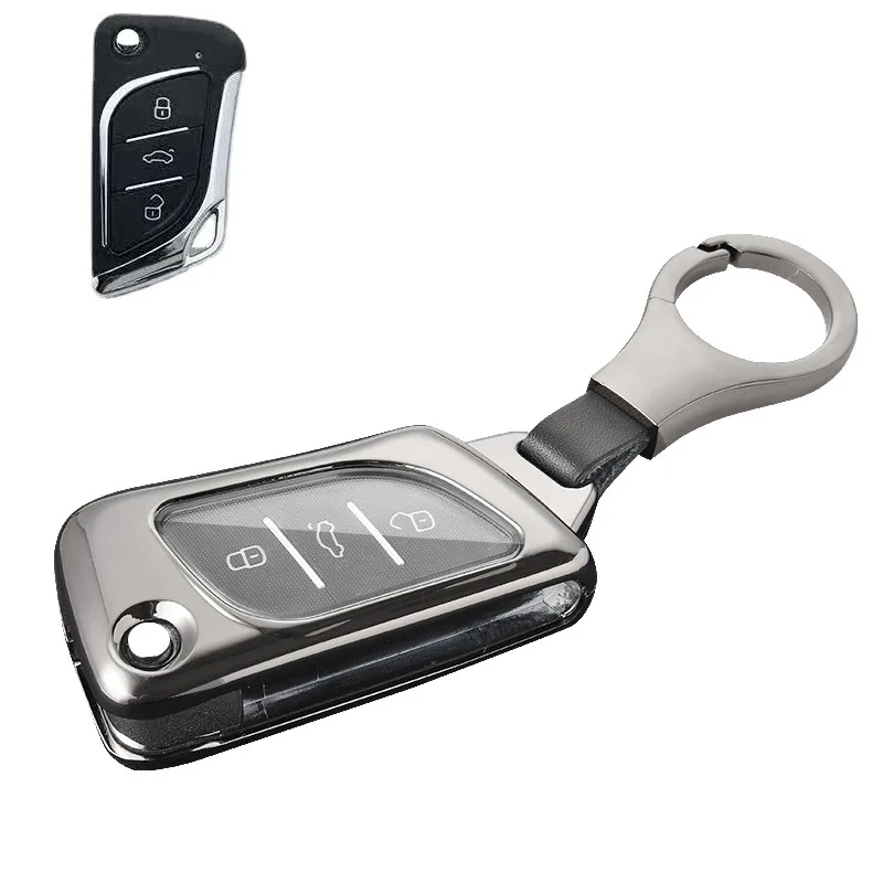 RF Mando FOYUM TPU Flip Key Case Cover Shell Keychain for Car After M - Image 10