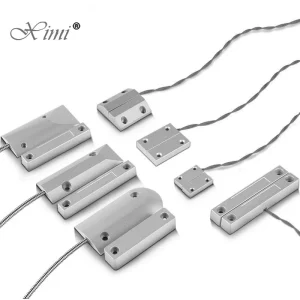 RF Mando NC Door Sensor Metal Wired Roller Shutter Door Magnetic Cont