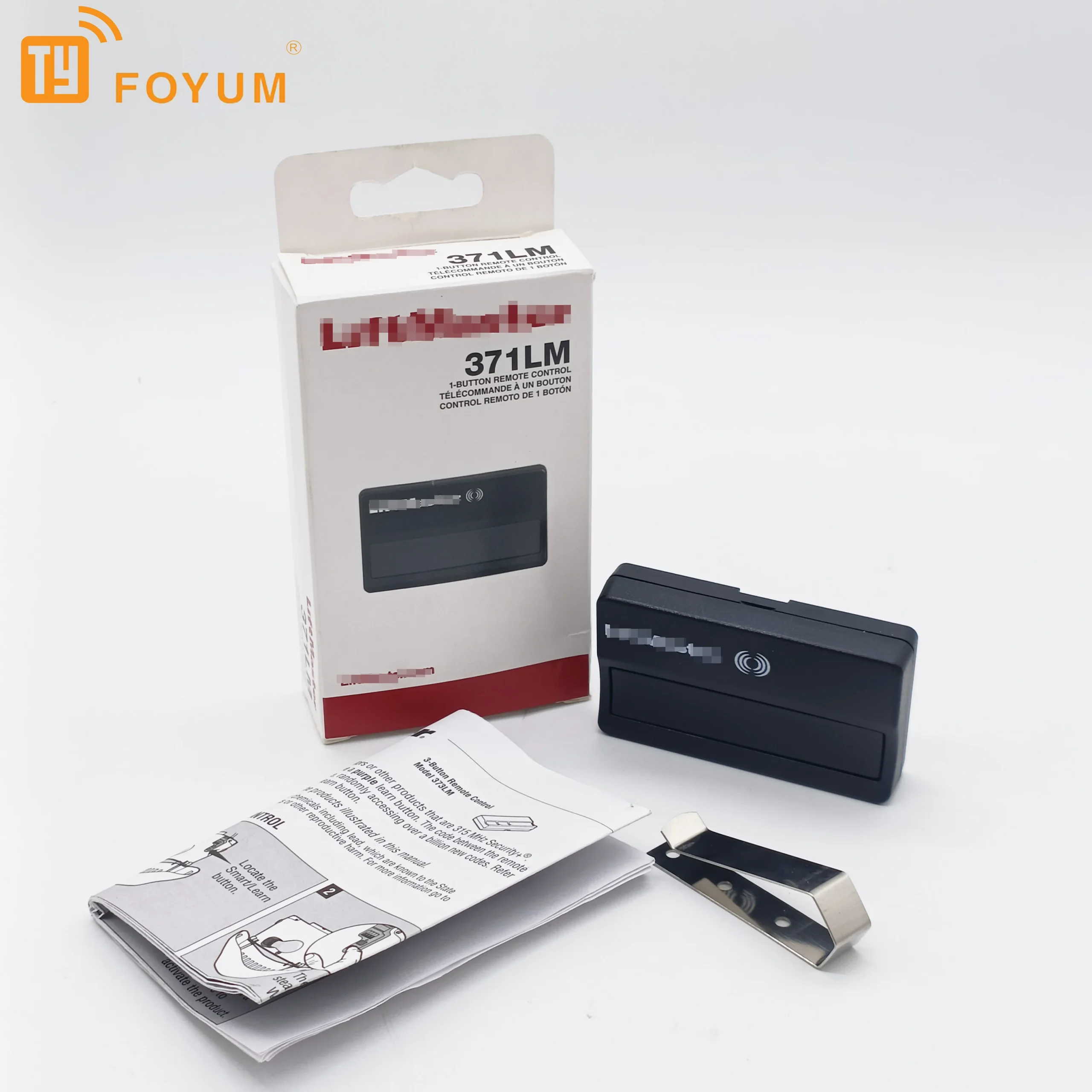 RF Mando Universal 371LM Remote Garage Door Opener For Chamberlain Li - Image 2