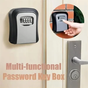 RF Mando Key Keeper Combination Lock Wall Mounted Waterproof 4 Digits