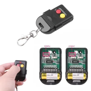RF Mando 8 Dip Switch 433Mhz 330mhz Smart Copy Remote Control Fixed C