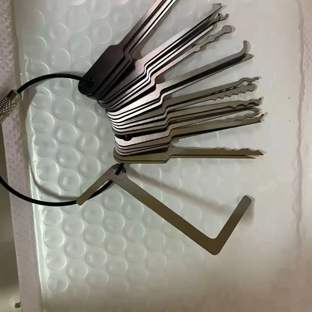 RF Mando Locksmith Tool Kit 10Pcs Full Set Emergency Door Unlocking T - Image 5