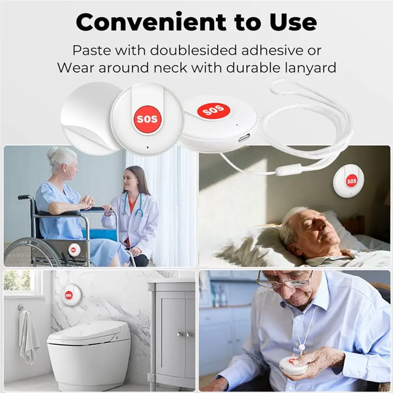 RF Mando GROCE-Wireless SOS Button Tuya Smart Wifi Emergency Security - Image 5