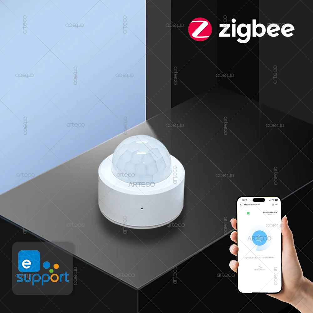 RF Mando Ewelink Zigbee 3.0 Mini PIR Motion Sensor Human Motion Infra - Image 7