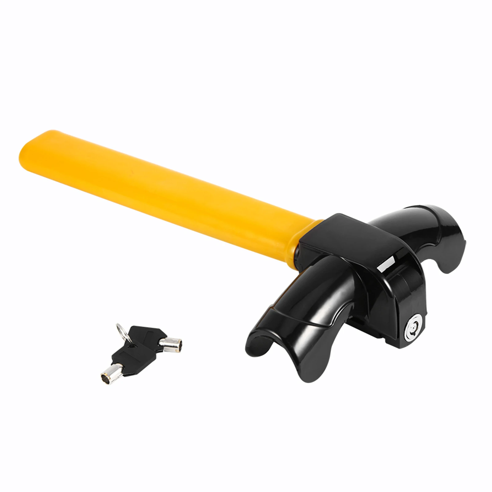 RF Mando Auto Car Anti Theft Security Rotary Steering Wheel Lock Top - Image 7