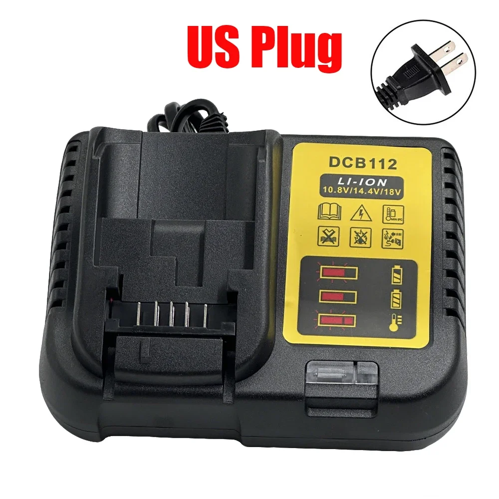 RF Mando DCB112 Battery Charger 10.8V 12V 14.4V 18V 20V DCB206 DCB205 - Image 7