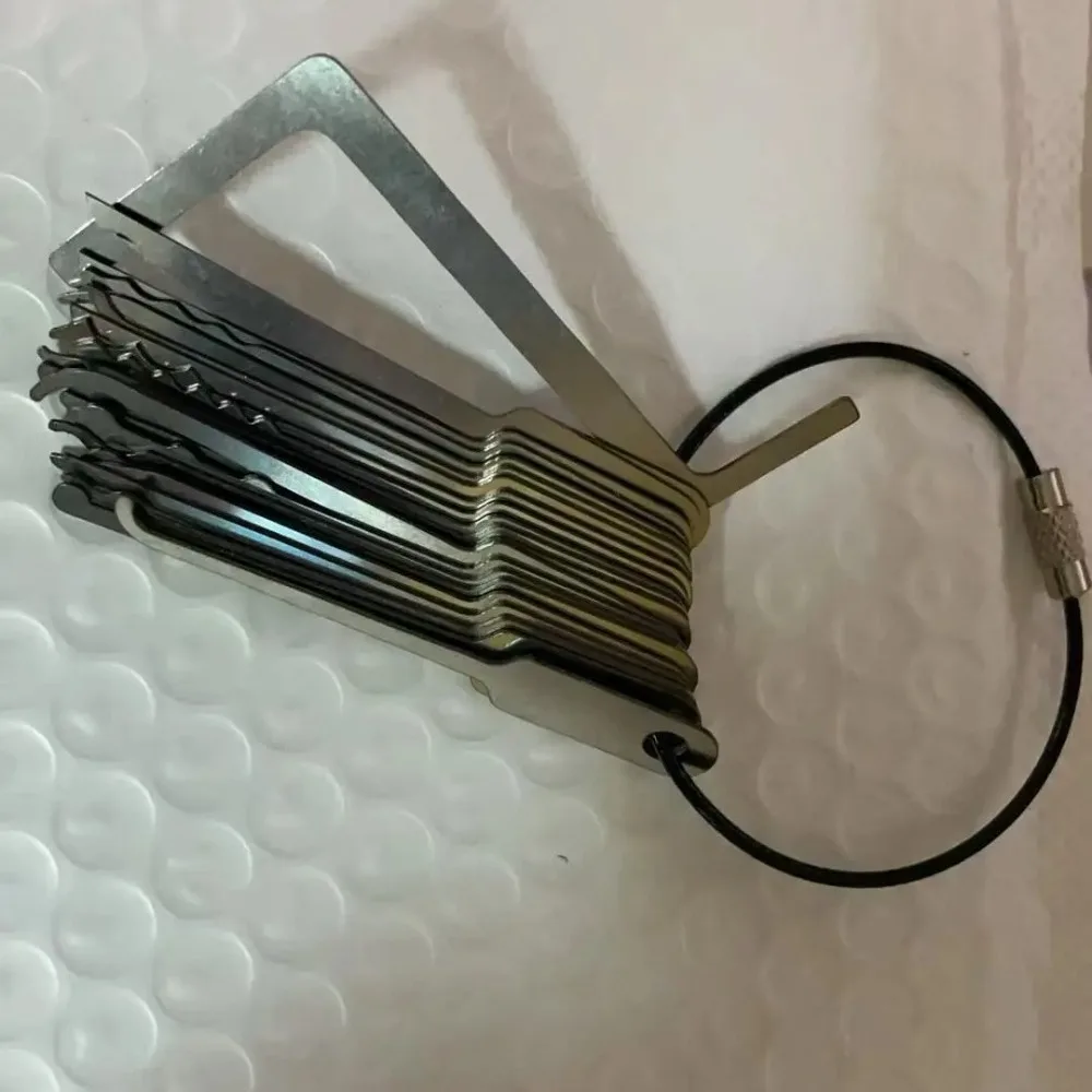 RF Mando Locksmith Tool Kit 10Pcs Full Set Emergency Door Unlocking T - Image 6