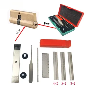 RF Mando 1 Set AB Three-Head Tin Foil Tools Full Set Locksmith Tool S