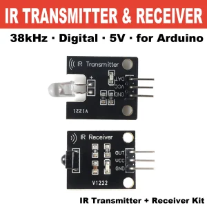 RF Mando 38kHz IR Infrared Receiver Sensor Module Digital 5V for Arduino