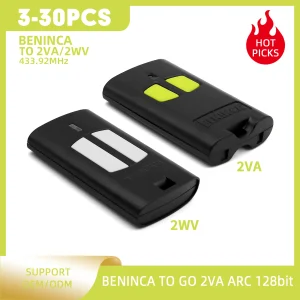 RF Mando BENINCA TO GO 2VA 2WV 4VA 4WV Garage Remote Control Garage D