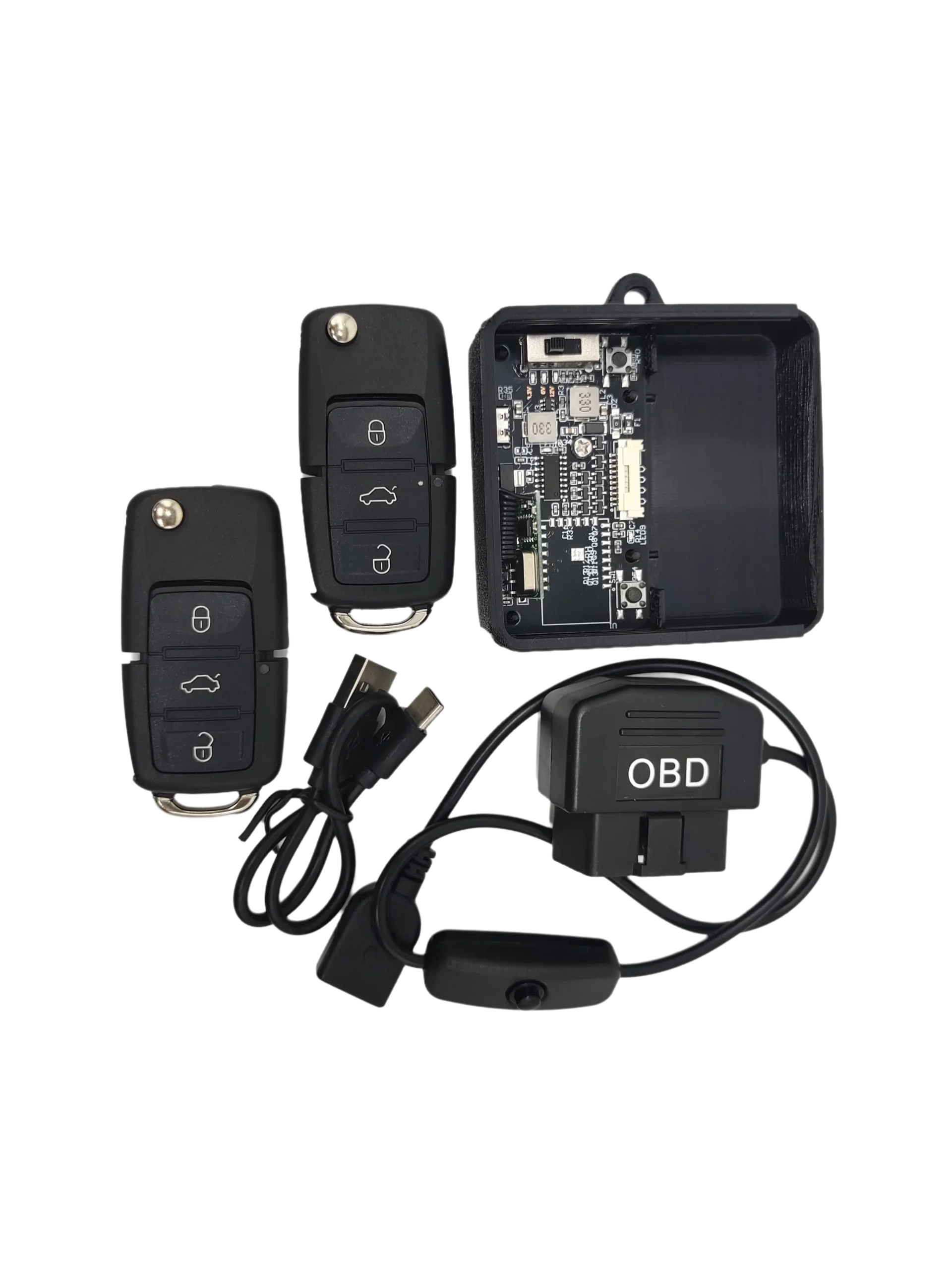 RF Mando Car Key Universal Adapter Box OBD Plug KEYDIY Remote Contro - Image 7