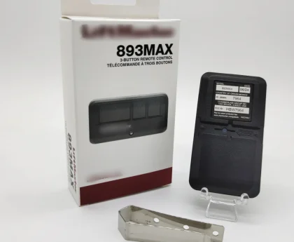 893MAX compatible garage door remote 315MHz 3-button