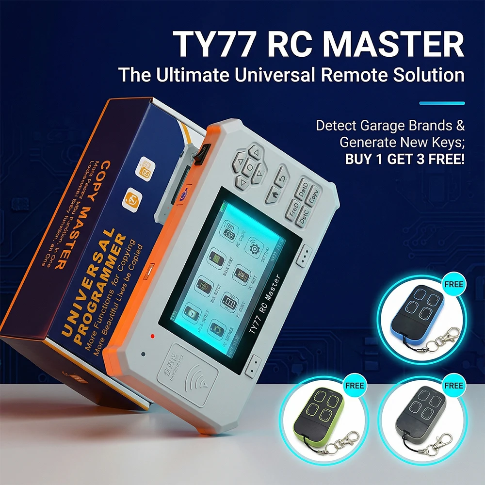 RF Mando Security Systems Newest TY77 Locksmith Tool with Full Decode