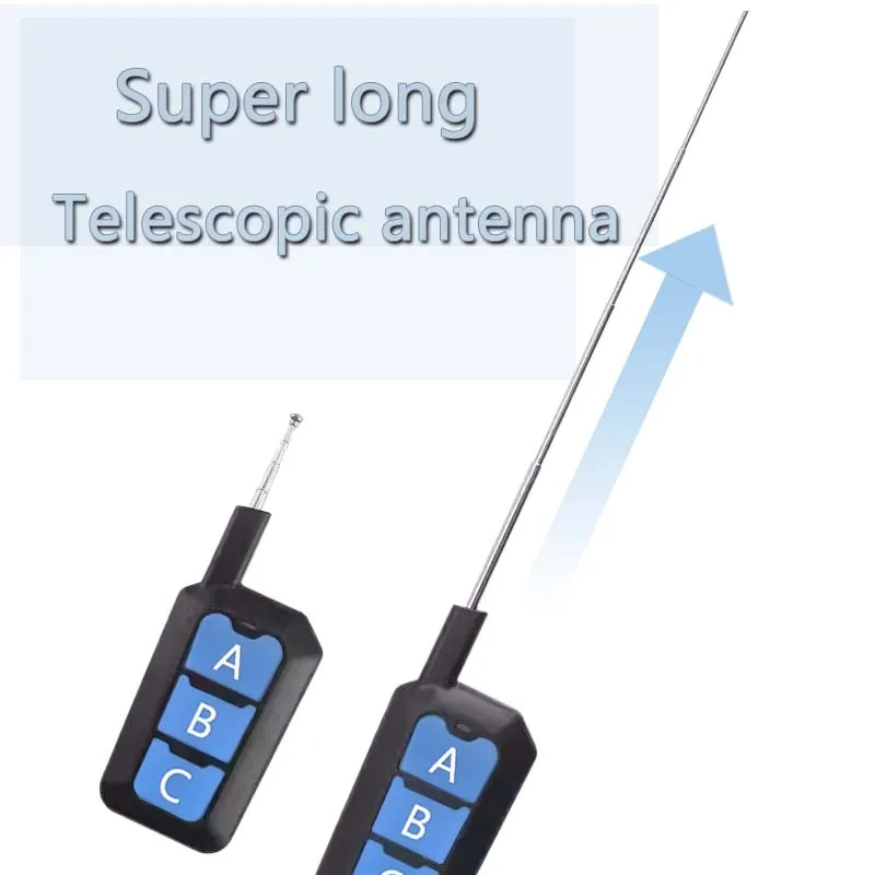 RF Mando Long-distance Remote Control, Silicone Version with 3 Button - Image 6