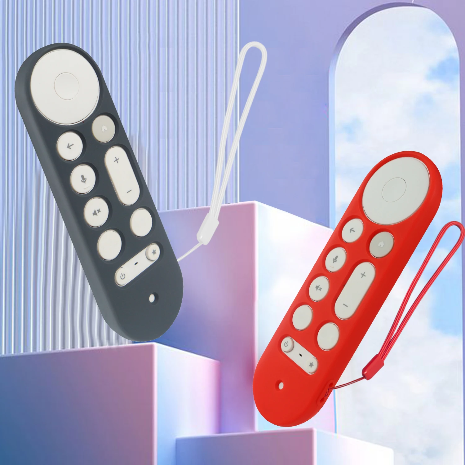 RF Mando Silicone Protective Cover For Google TV Streamer 4K TV 2024 - Image 3