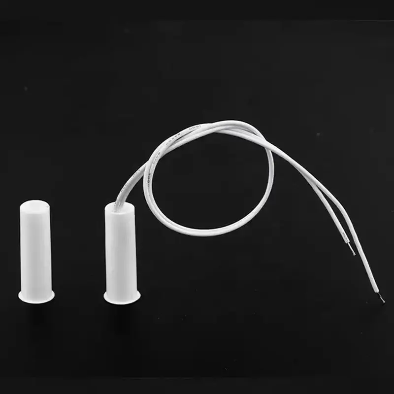 RF Mando 10pcs Door Window Magnetic Contact Sensor Wired DC12/24V Wi