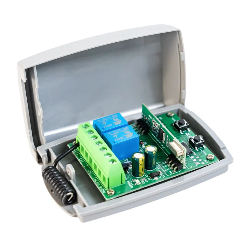 RF Mando Factory 2-Channel Garage Door Motor Remote Control Receiver