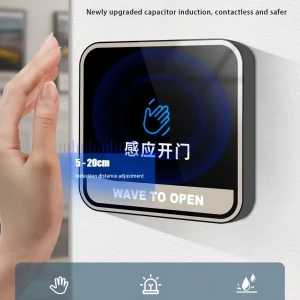 RF Mando KOB Stainless Steel Access Control Switch Infrared Induction