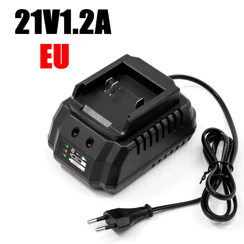 RF Mando US/EU Plug Li-ion Battery Charger Quick Charge 18V 21V Power - Image 8