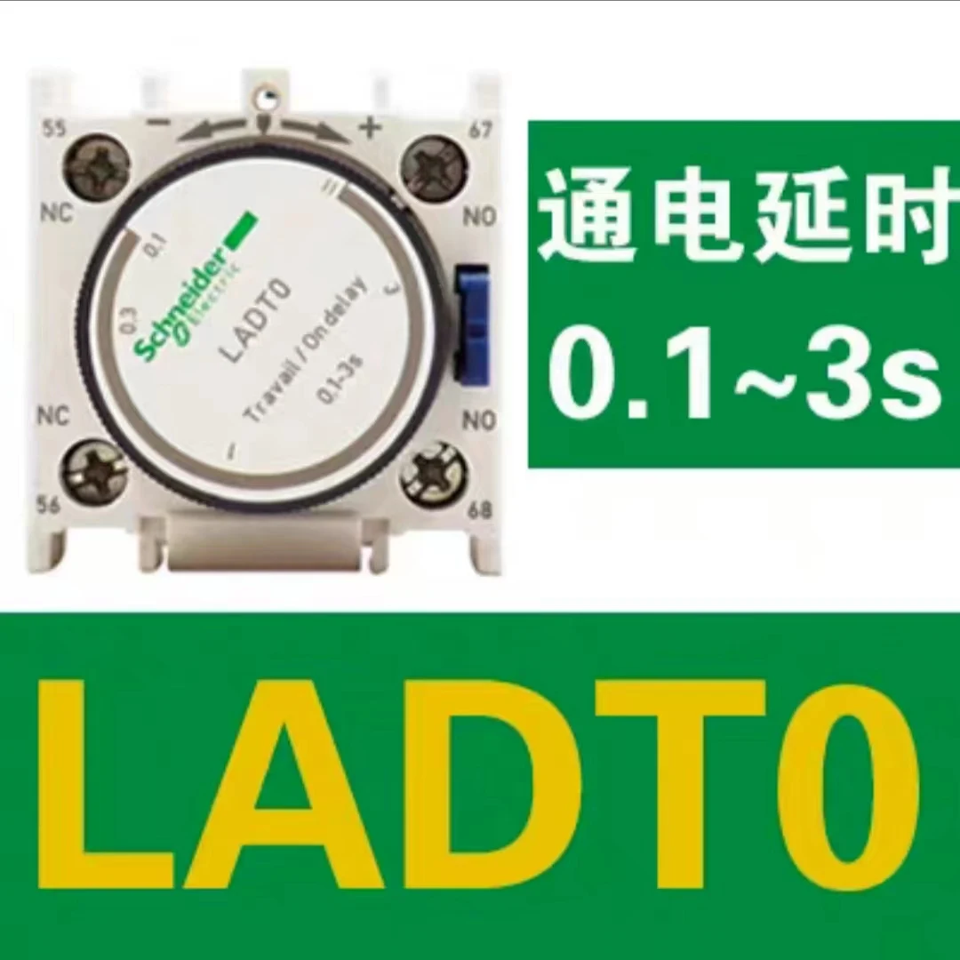RF Mando Schneider Electric LADT2 Delay Contact Module LADT0 LAD - Image 2