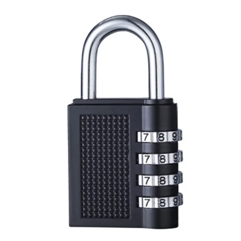 RF Mando 4 Digit Zinc Alloy Combination Lock Padlock Luggage Anti-the - Image 5