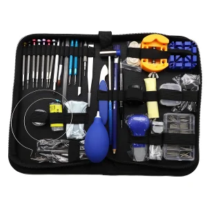 RF Mando Repair watch kit, open the back cover of the watch, rem